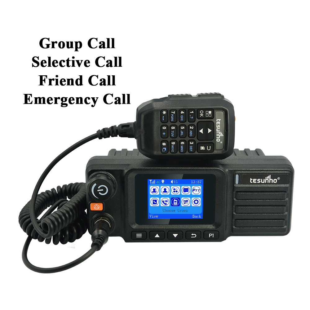 Police Sim Card Mobile UHF Radio Smart PTT TM-990D